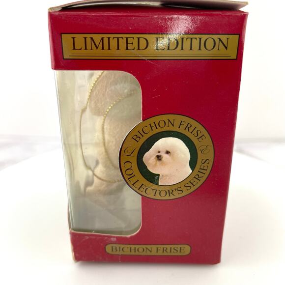 Bichon Frise ACA Limited Edition Collectors Series Christmas Holiday Ornament - Picture 16 of 16
